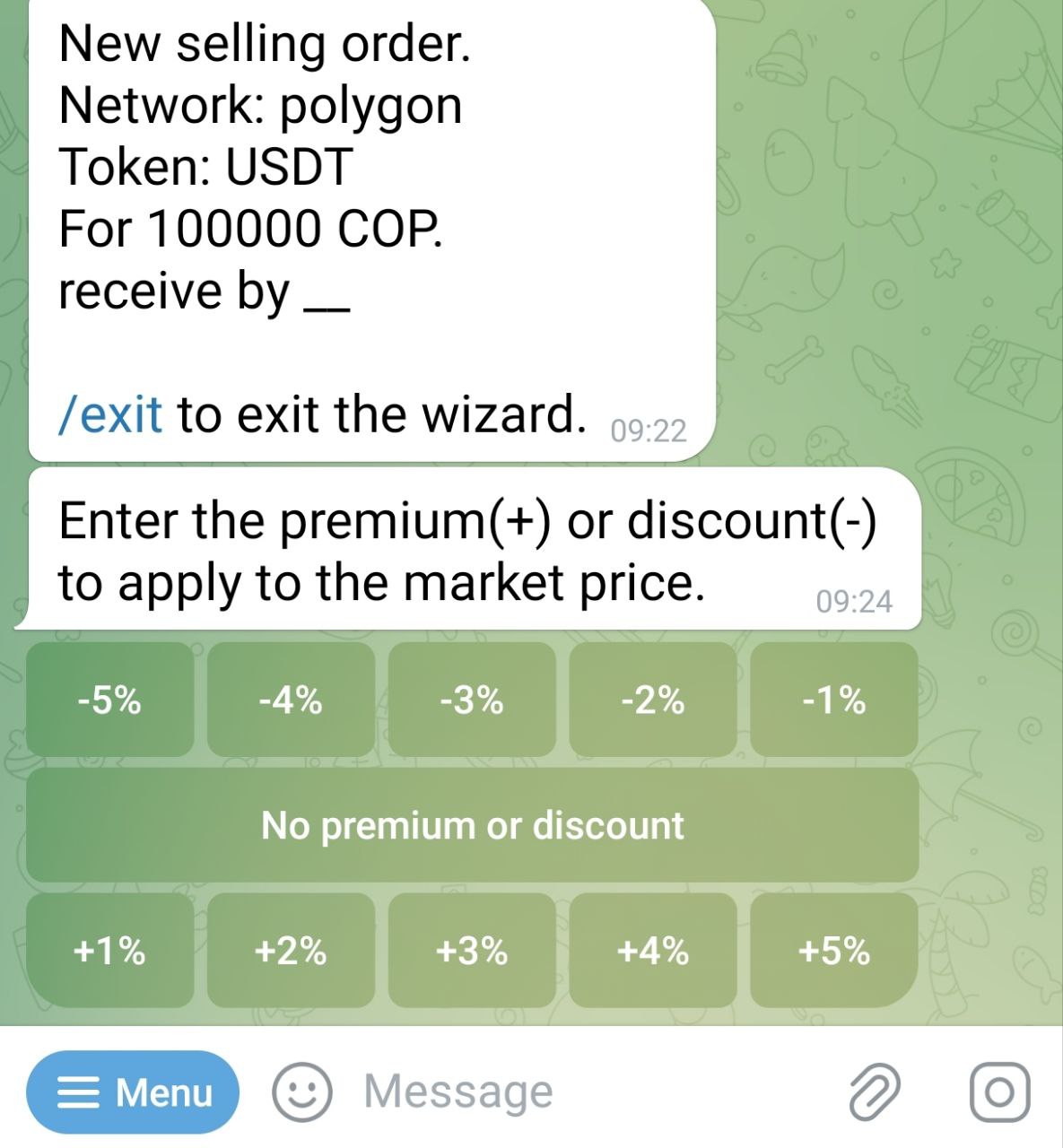 Premium or discount